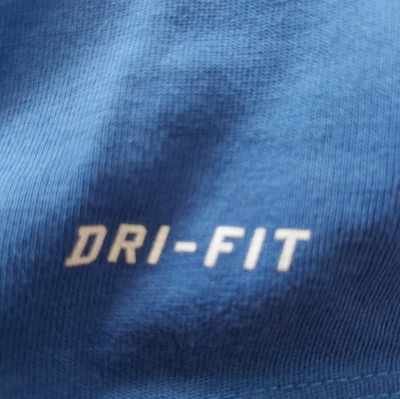 3/$25 Dri-Fit Shirt Large Boys Blue - Picture 3 of 6